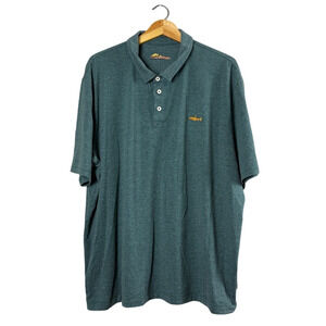 Men's Green D-Stewart+Orvis Polo Shirt XXL